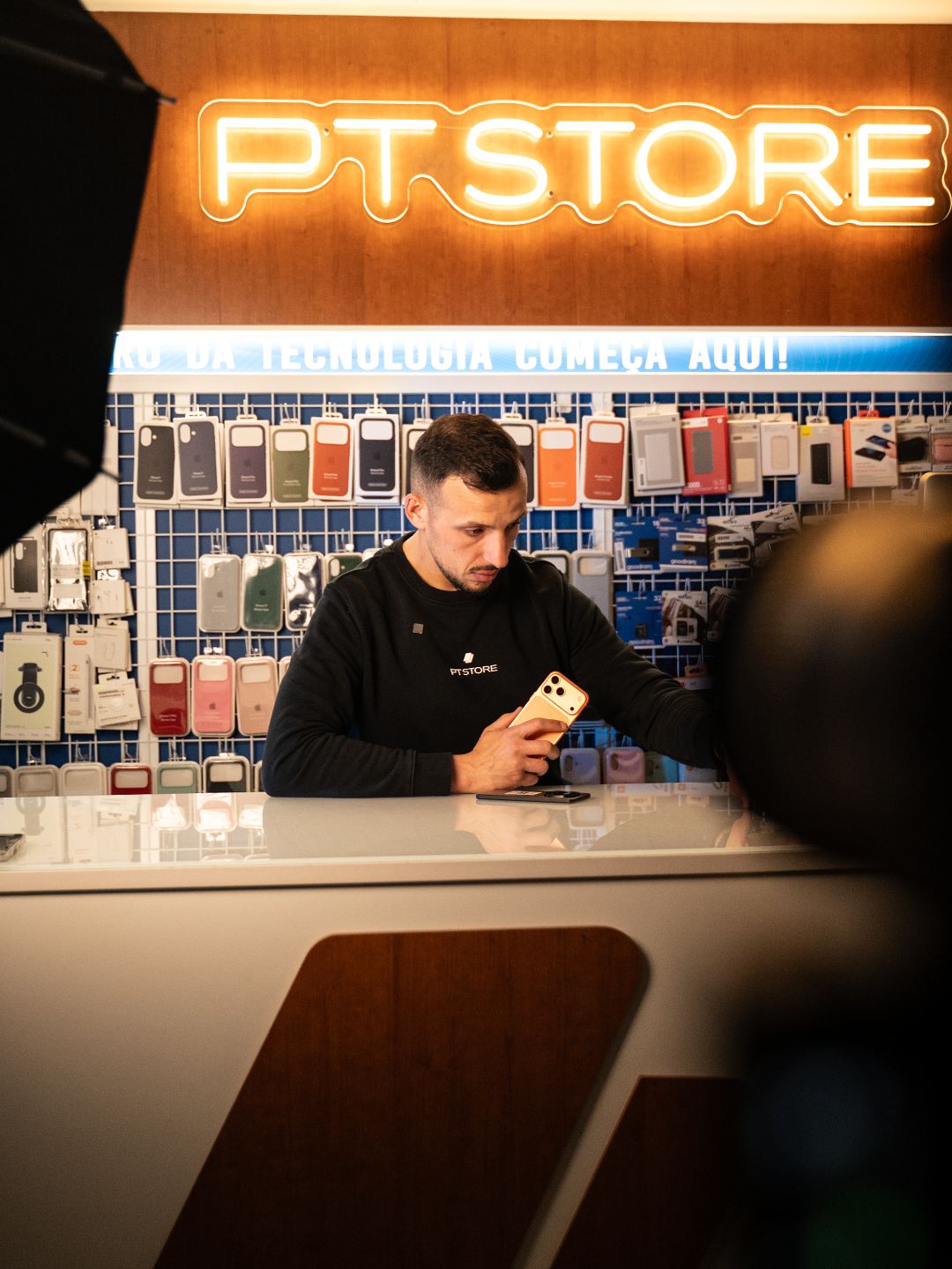 Sessão da Bonding na PT Store